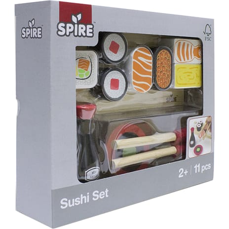 Spire træleg - Sushi sæt