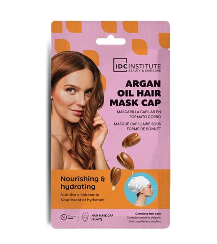 IDC Institute - Máscara capilar iluminadora e nutritiva com óleo de argan