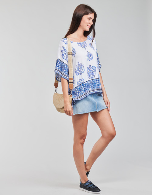 Desigual - ANDES - Blanc / Bleu