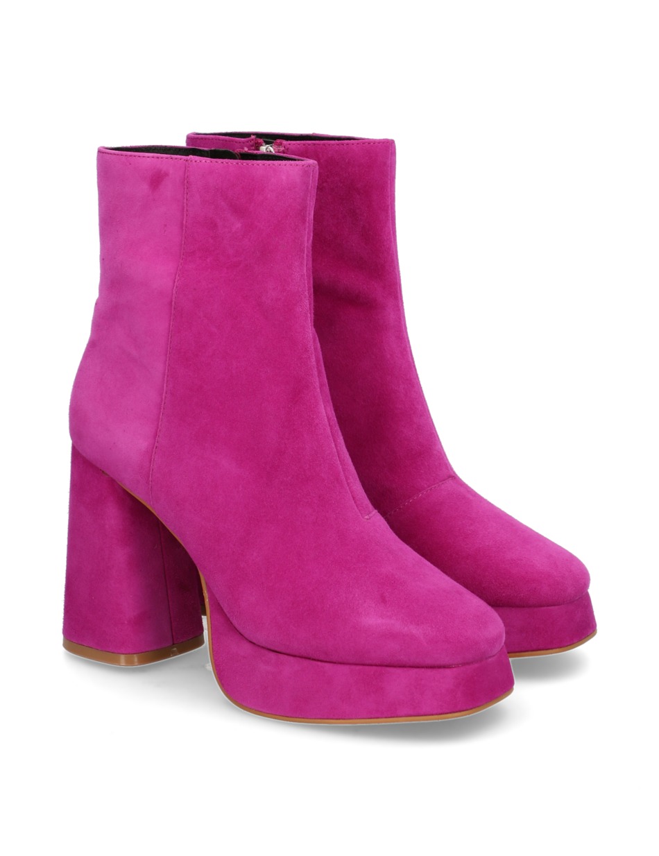 Veloursleder Stiefelette