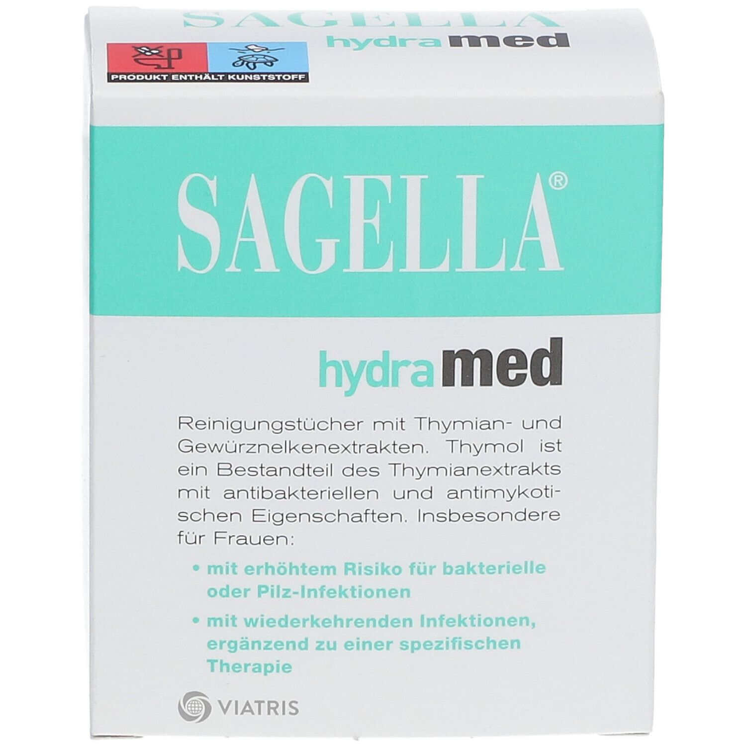 SAGELLA hydramed Intim-Reinigungstücher