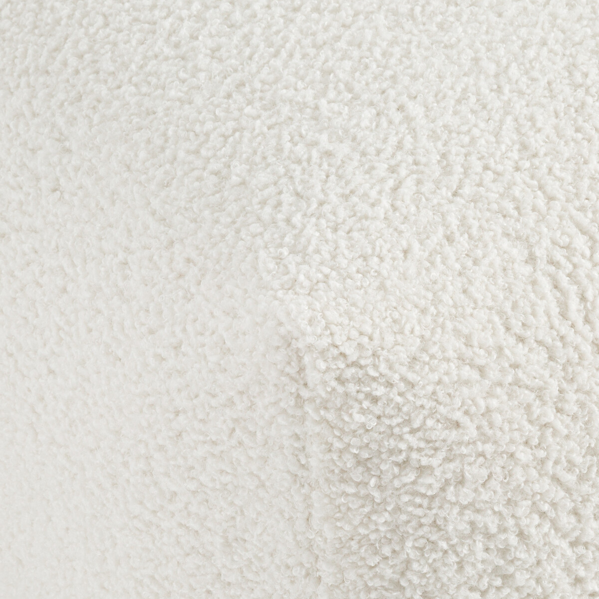 LA REDOUTE INTERIEURS<br>Puf, tecido atoalhado grosso, L83 cm, Nuria