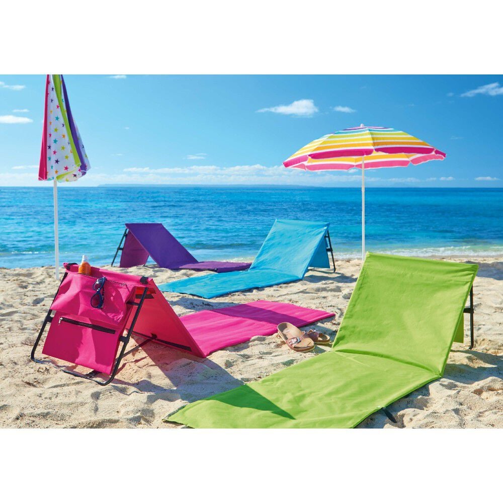 Matelas de plage violet