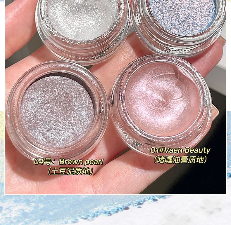 GELLA'S - Glitter Single Eyeshadow - 4 kleuren