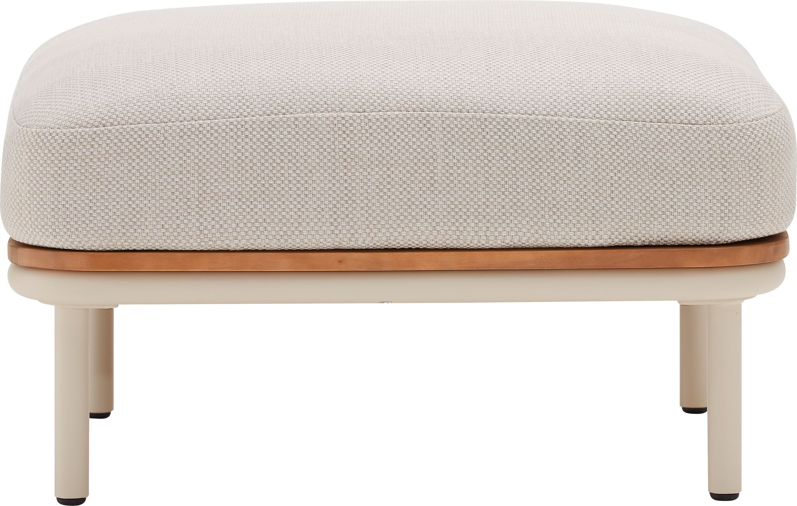 NIHOA Lounge_Hocker_Akazie_FSC - Hellgrau / B: 74.0 cm x T: 174.0 cm x H: 36.0 cm