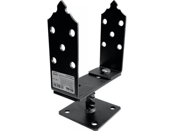 UN-JUSTERBAR STANGBASE 0-200MM FOR SQUARE RETRO (1 STK)