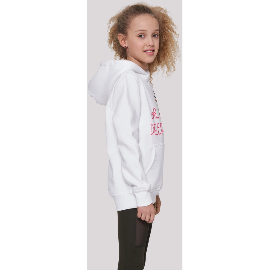 F4NT4STIC Hoodie Christmas Deer weiß