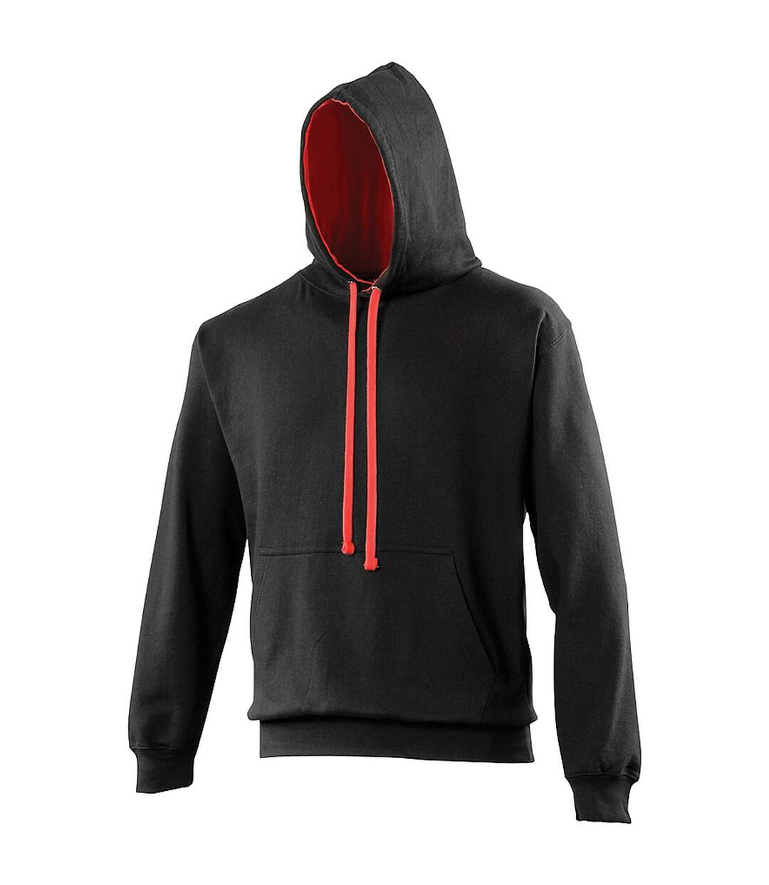 Awdis - Sweatshirt VARSITY - Homme (Noir/ Rouge) - UTRW165