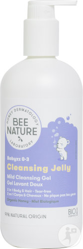 Bee Nature Cleansing Jelly Babyzz 0-3 Gel Lavant Doux Flacon-Pompe 500ml