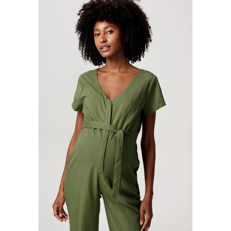 Esprit Jumpsuit Olive Green