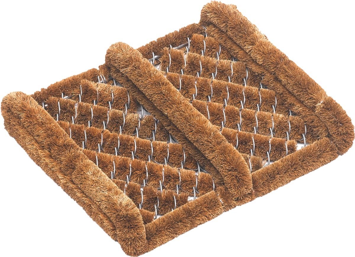Hamat deurmat Draco bruin 30 x 36 x 6 cm