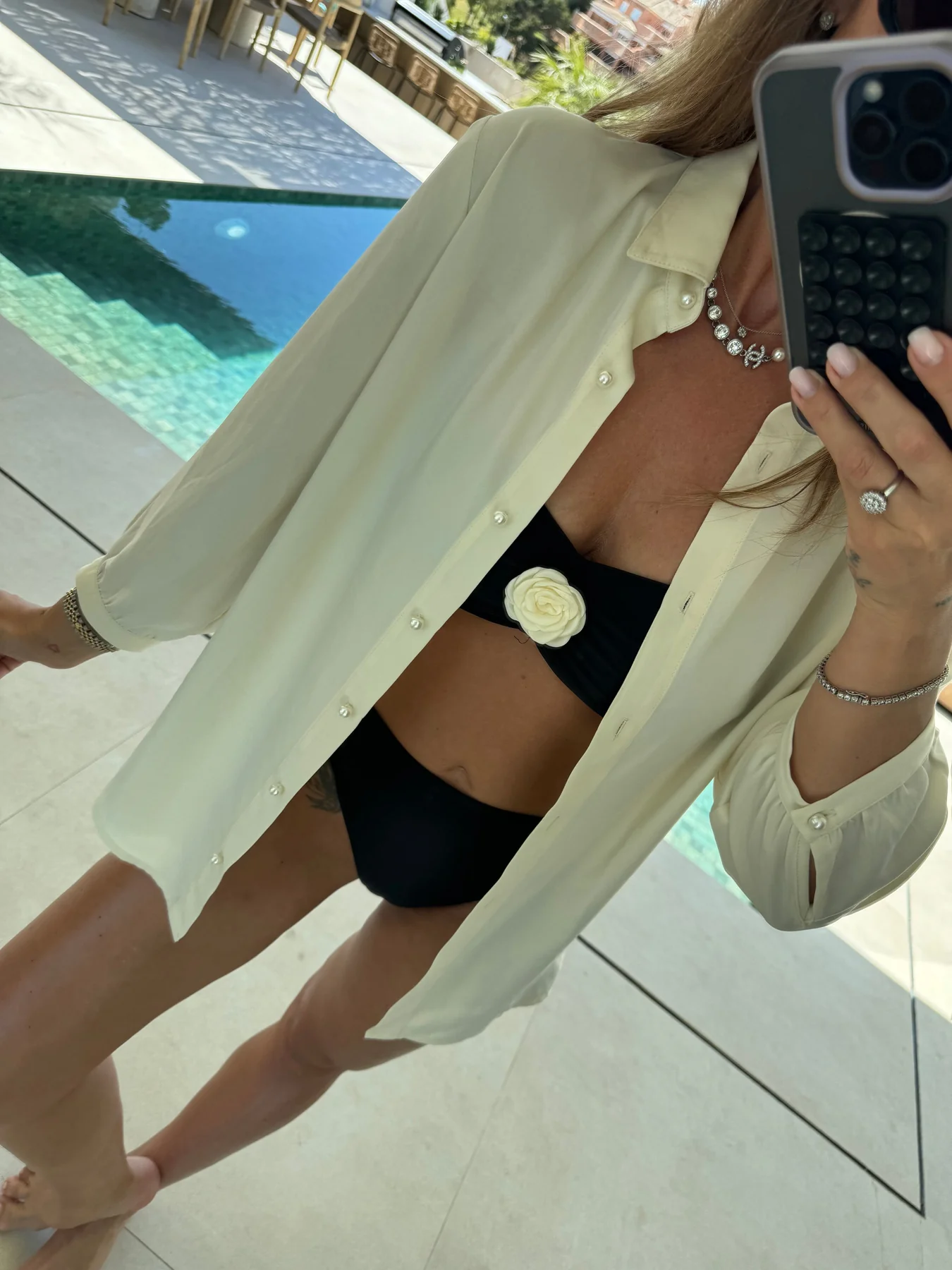 Valentin Studio Classy Shirt off white