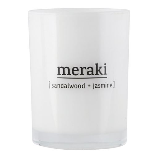 Meraki Duftlys, Sandalwood & Jasmine