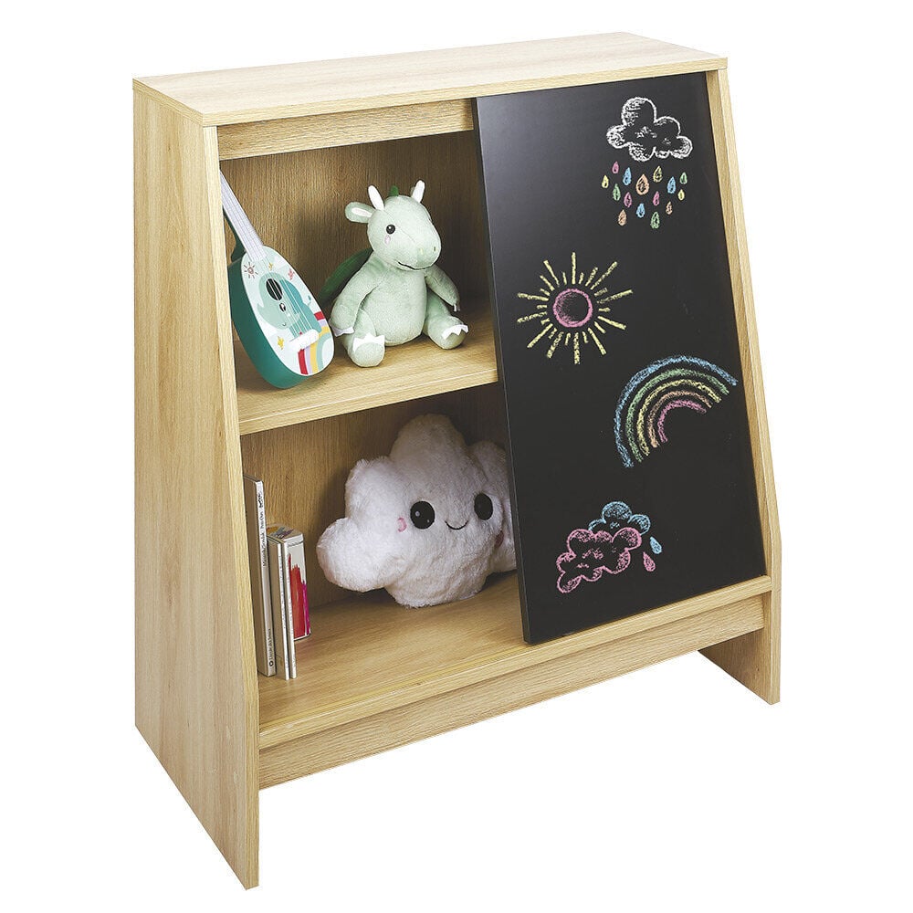 Étagère de rangement 2 niveaux 74xH81x35cm