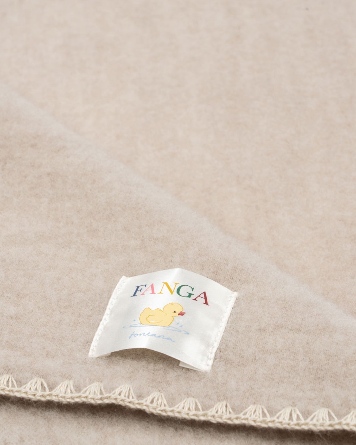 Ullteppe Baby – Varm Ullfleece 100% Ull | Erba Wool Fleece Blanket