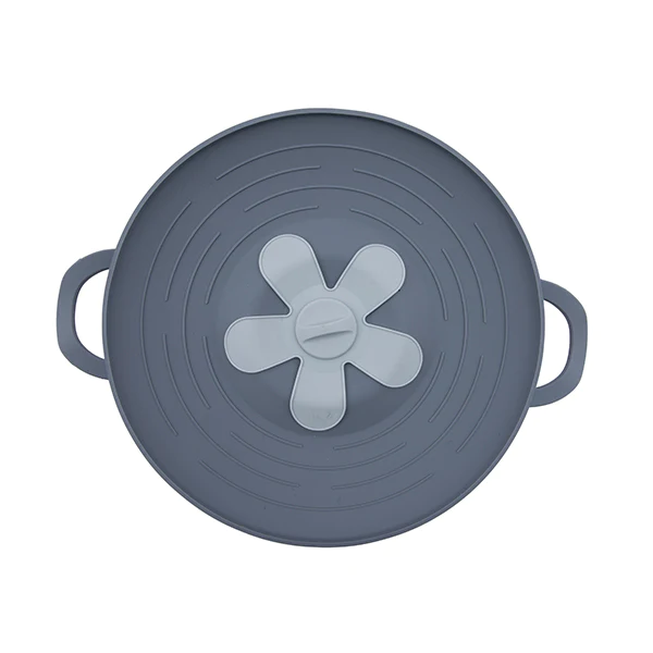 Couvercle anti-débordement silicone gris 26 cm Dotz