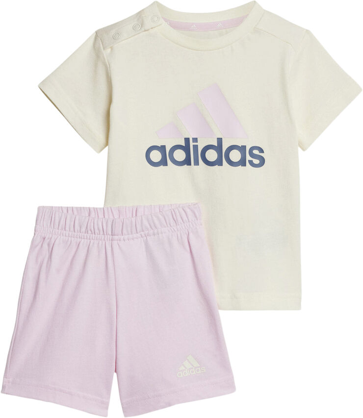 adidas Essentials Organic Bomuld Sæt Short   T-shirt Gul