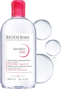 Bioderma Sensibio H2O Beruhigendes Mizellenwasser, 500 ml