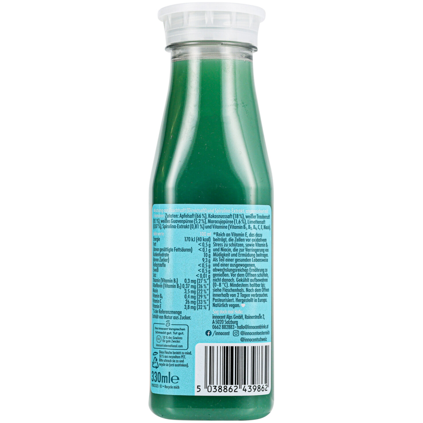 innocent Plus Blue Break Juice