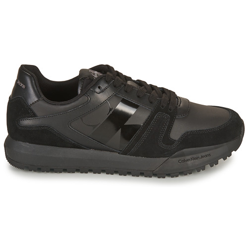 Calvin Klein Jeans - TOOTHY RUN LACEUP LOW LTH MIX Negro