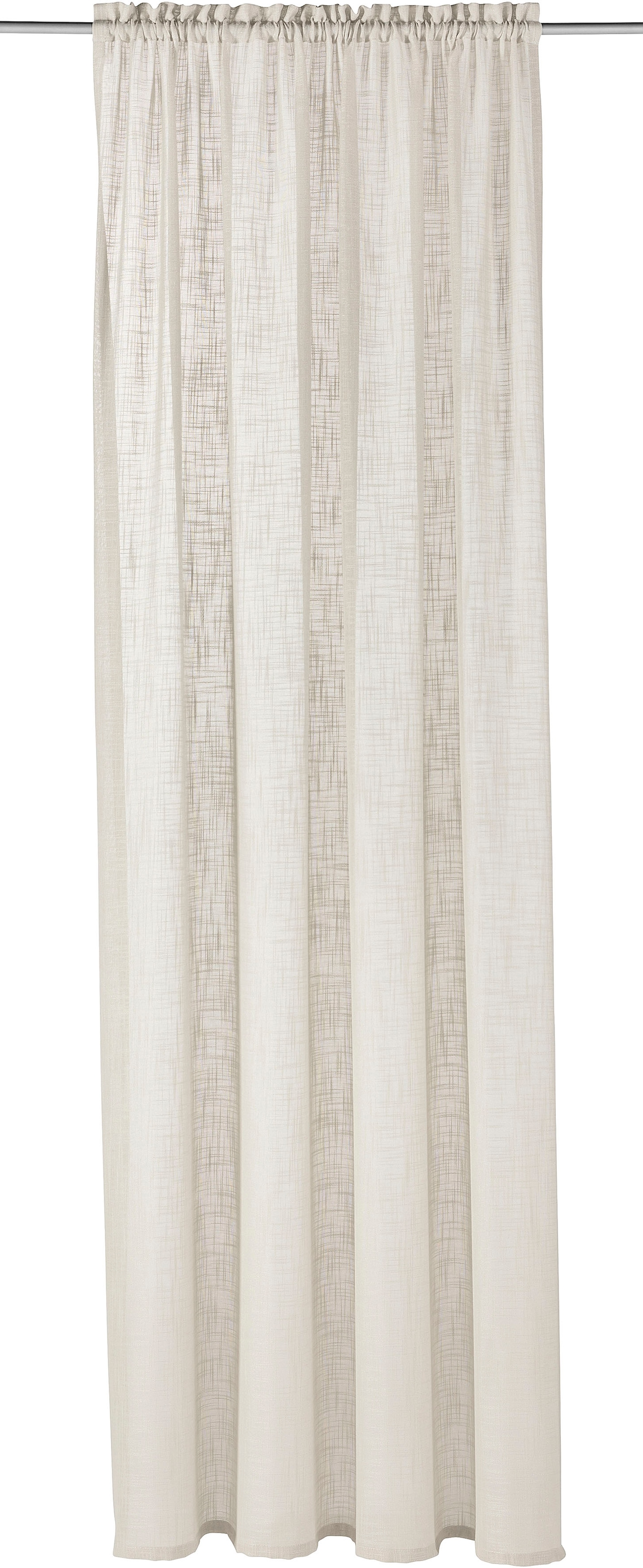 LeGer Home by Lena Gercke Gardine »Marusha« Stangendurchzug 1 Stk. tlg. 1 Schal, Leinenoptik, gewebt, verschiedene Grössen,