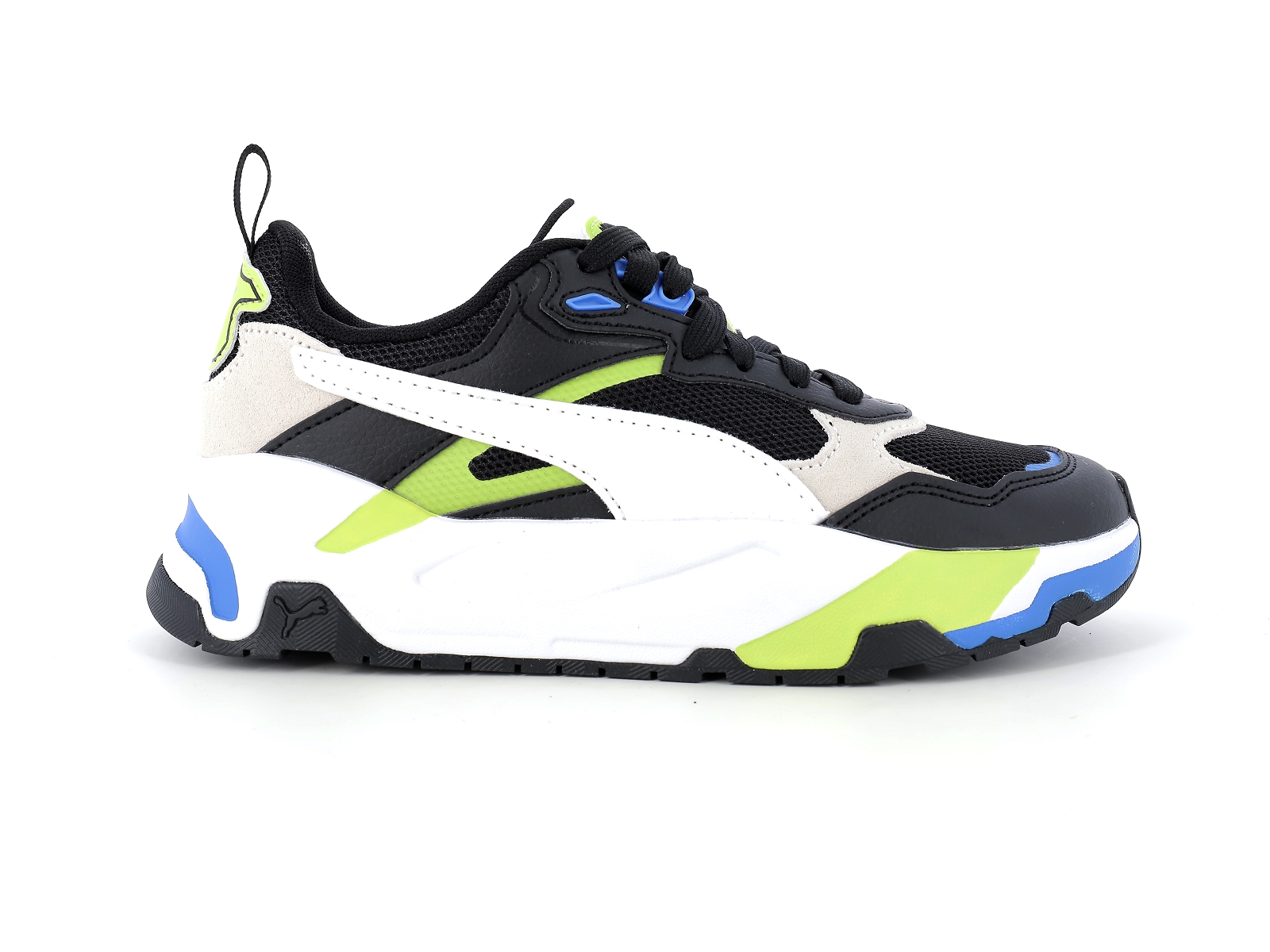 Puma-390838 Synthétique Noir Vert