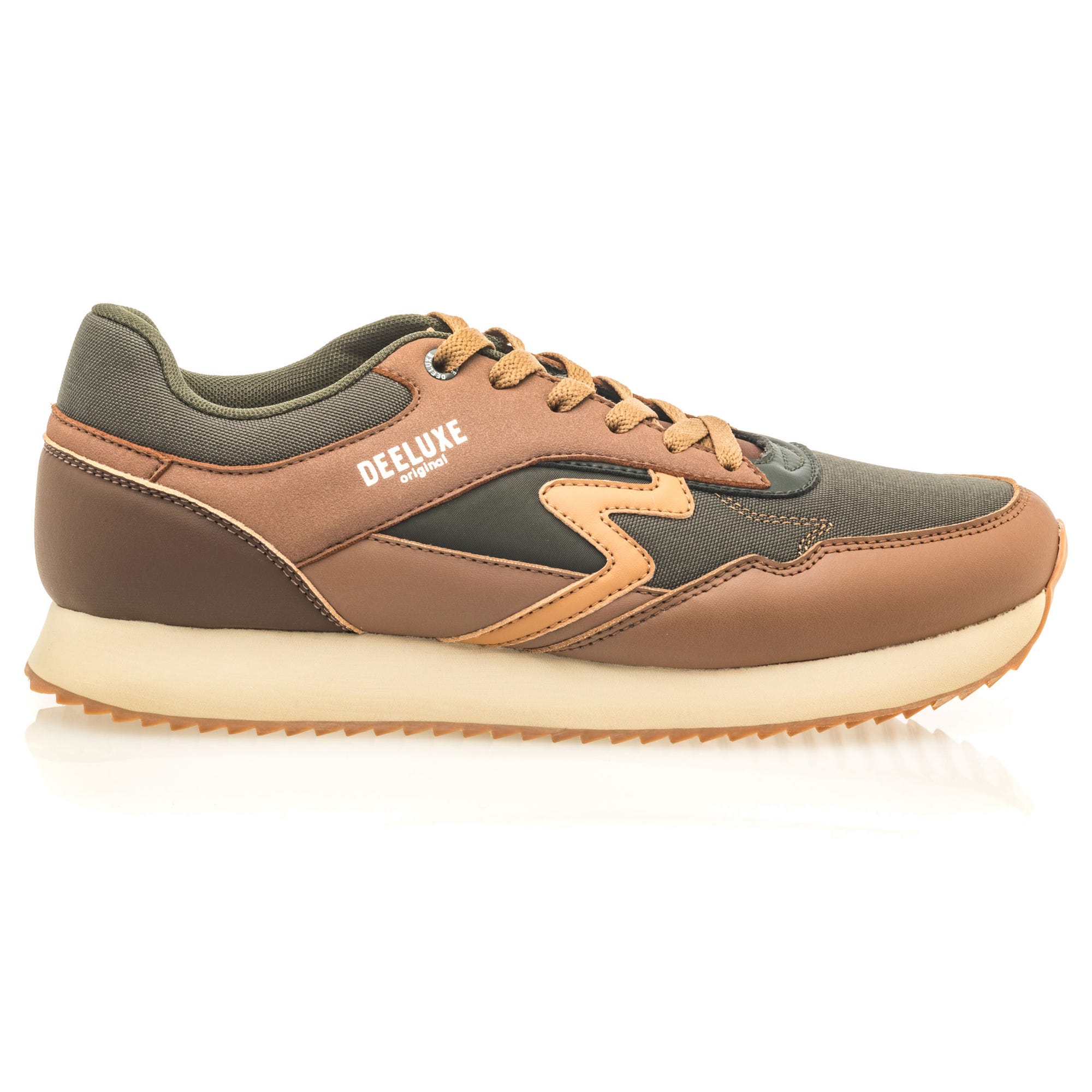 Baskets Homme kaki