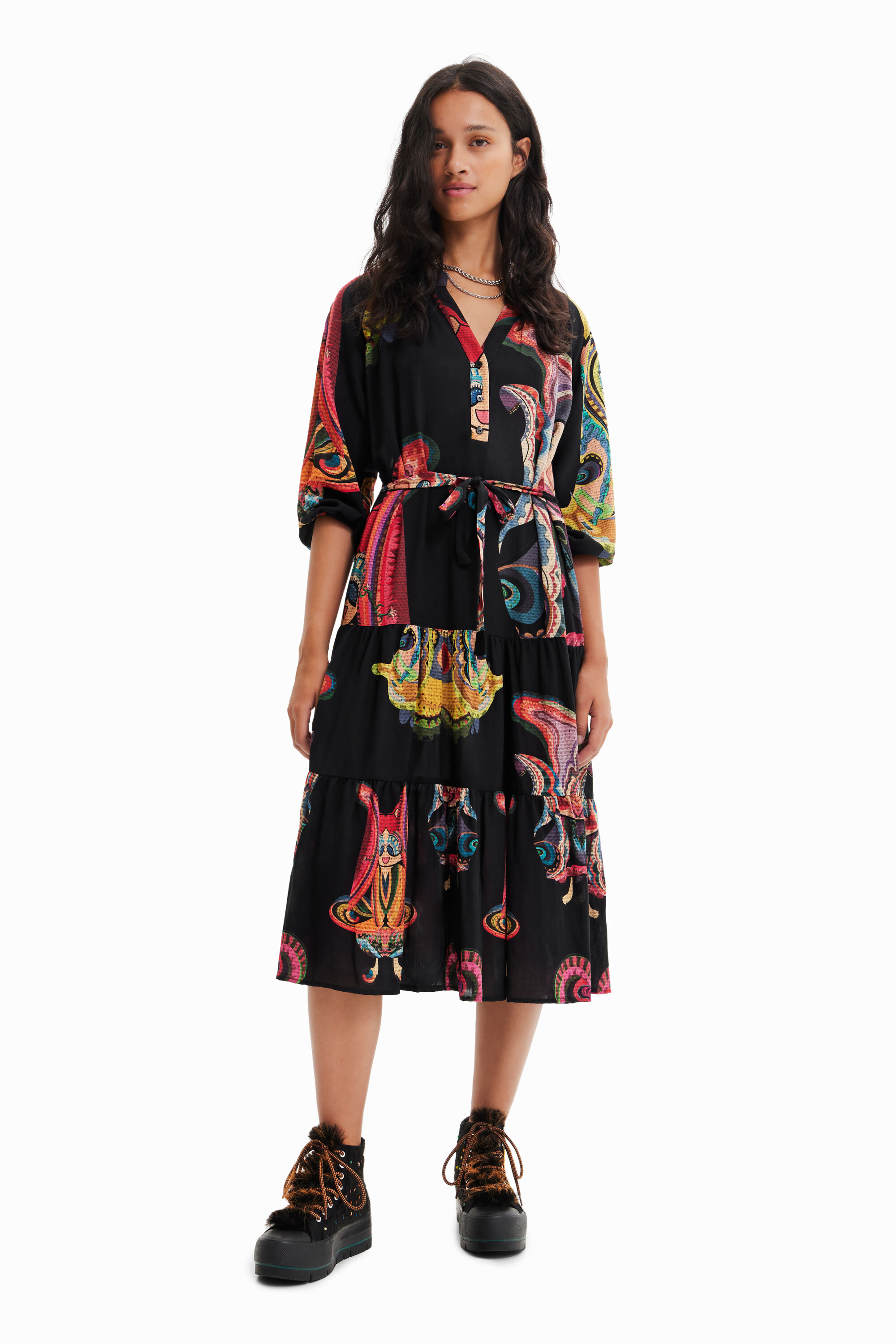 Robe longue M. Christian Lacroix