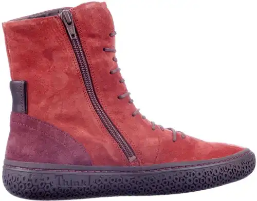 000662-5000 Think oranje - maat 41 veterboot oranje - maat 41 Calandschoen