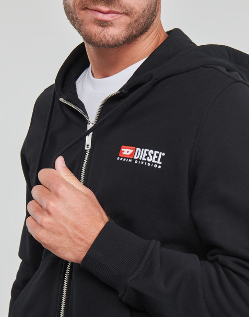 Diesel - S-GINN-HOOD-ZIP-DIV - Noir