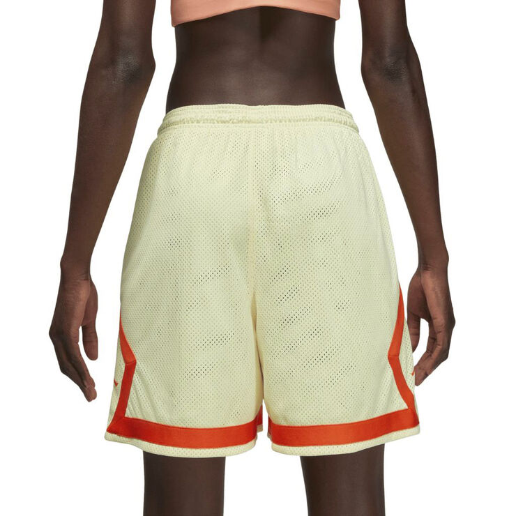 Nike jordan diamond shorts Citron tint/rush orange
