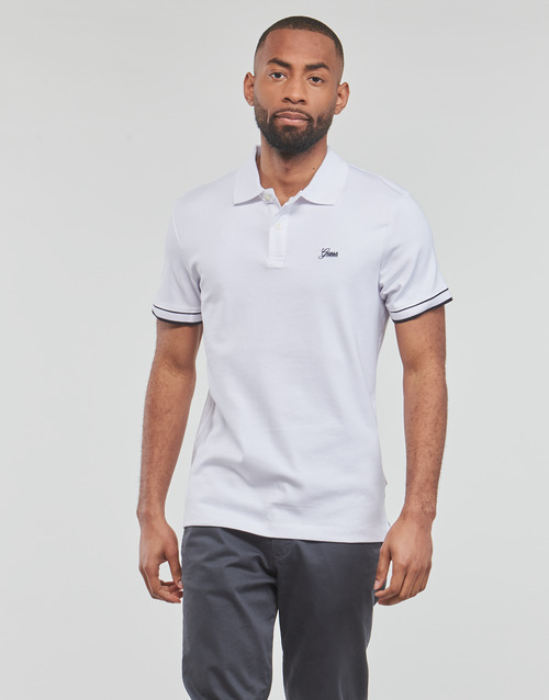 Guess - OLIVER SS POLO - Blanc