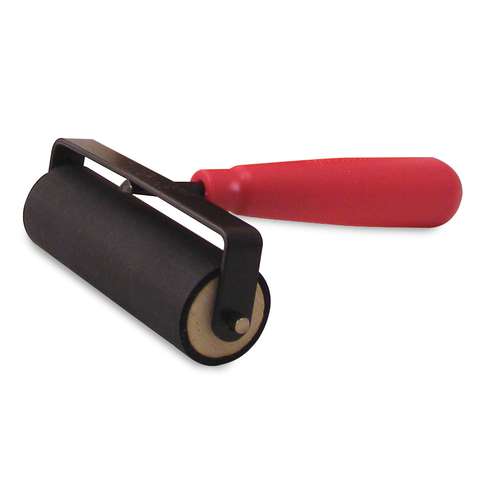 Speedball® deluxe Hartgummi Farbwalze