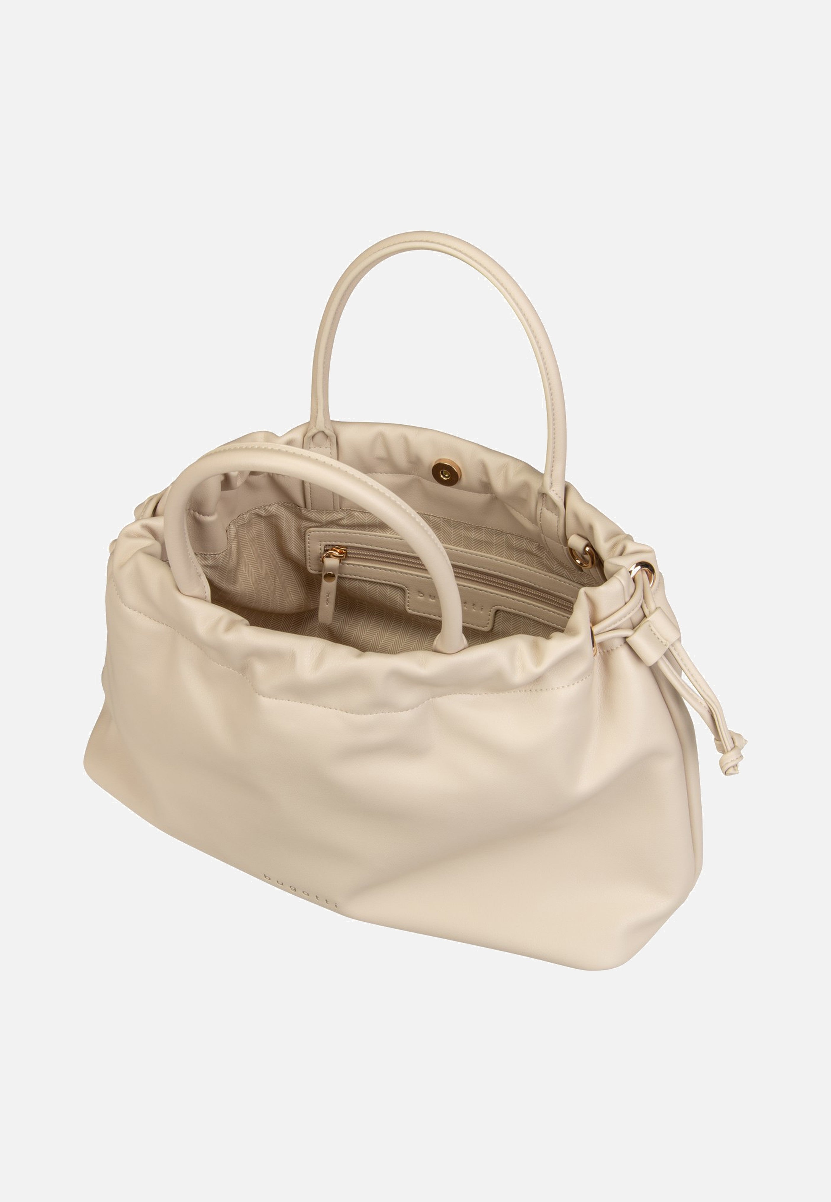 Leni Shoulder Bag L Beige - Umhängetasche