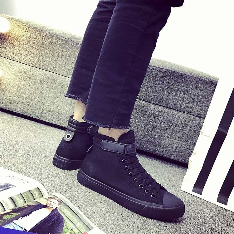 Solejoy - Canvas High-Top Sneakers