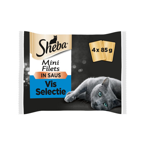 Sheba Visselectie Mini Filets in Saus