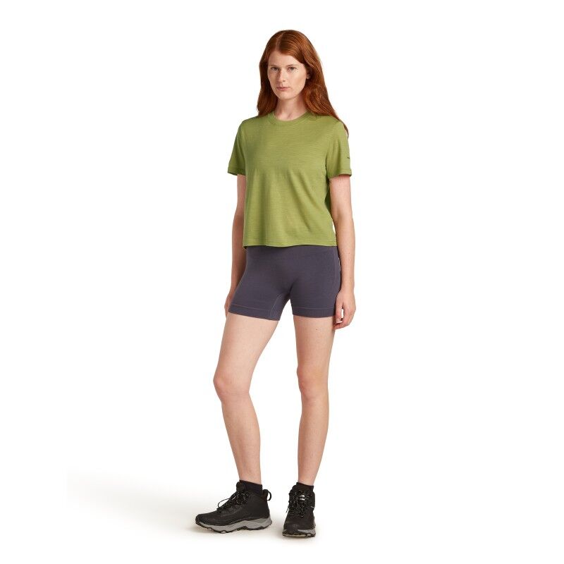 Merino 150 Tech Lite III SS Crop Tee - T-shirt en laine mérinos femme