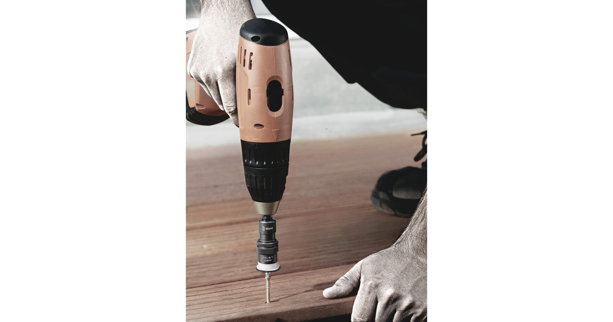 Wera881/4/1 SB Afstandshouder met variabele schroefdiepte instelling, 1/4
