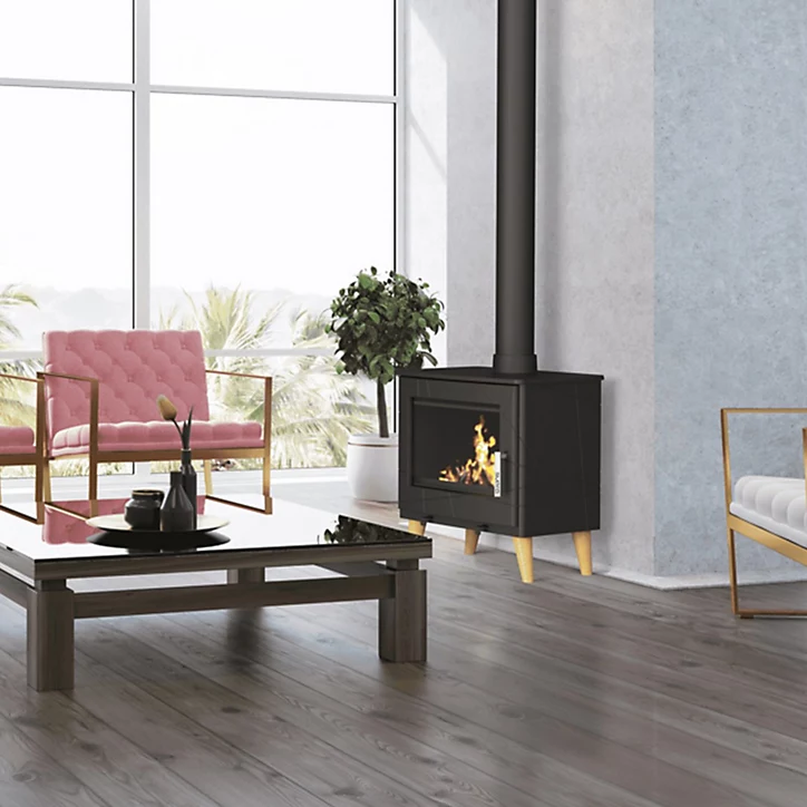 Poêle à bois en fonte Supra Stina 7.3kW 150m²
