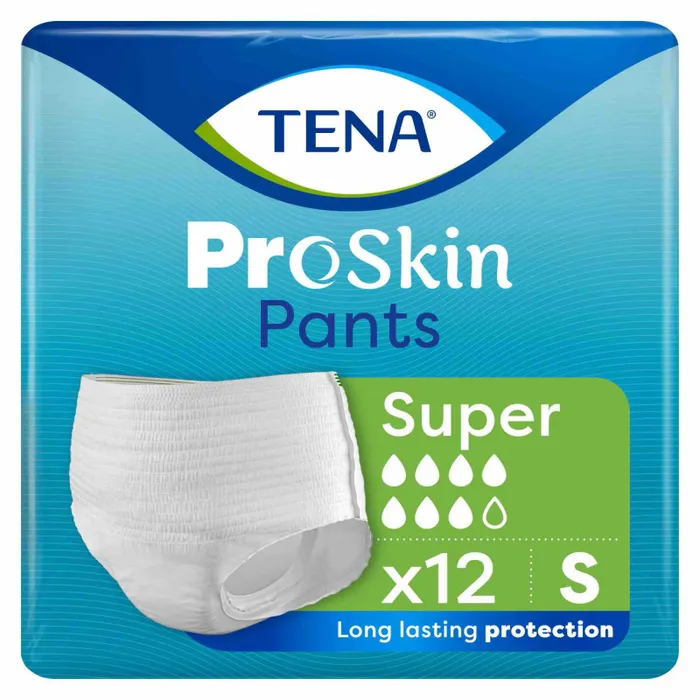 PROSKIN PANTS - Sous Vêtements Absorbants Plus Fuites Urinaires - Taille S - 12 Unités