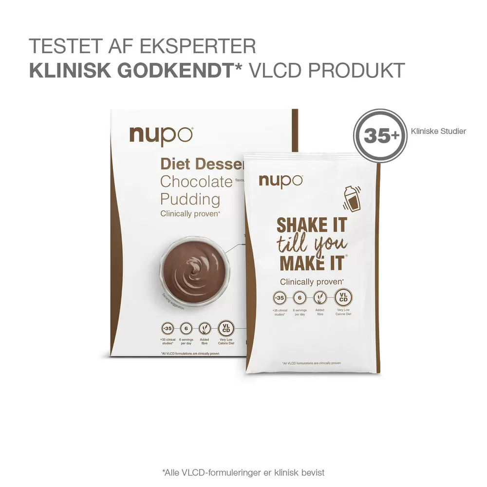 Nupo Diet Chocolate Pudding - 384 g.