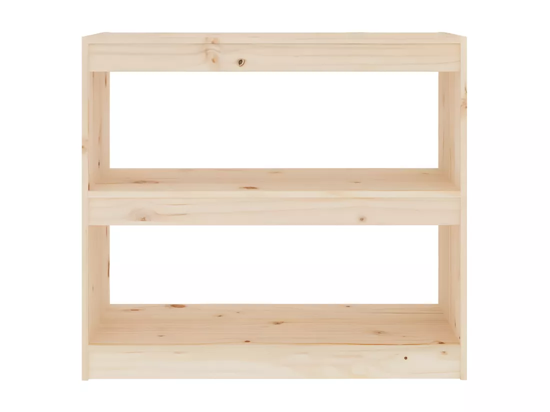 Bibliothèque/Séparateur de pièce 80x30x71,5 cm Bois de pin