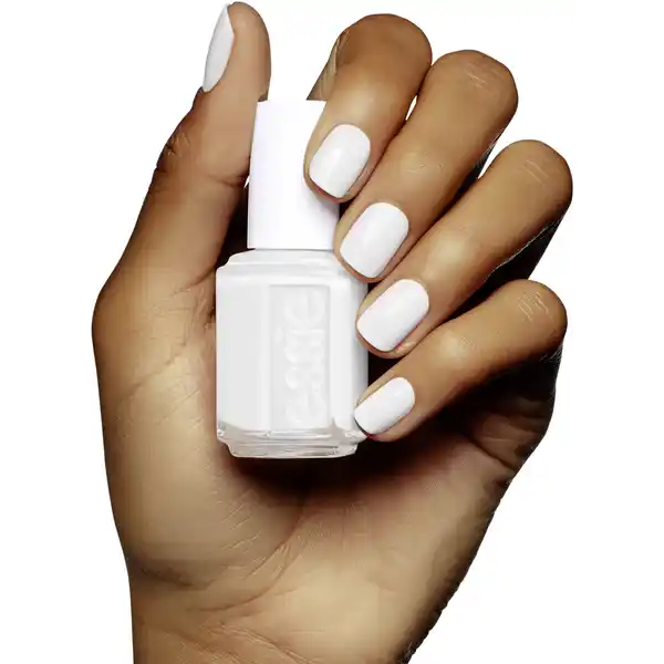 Nagellack Nr. 1 blanc mit astrologischem NagelstickerSet