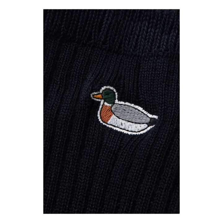 Edmmond Studios Chaussettes Duck | Bleu marine