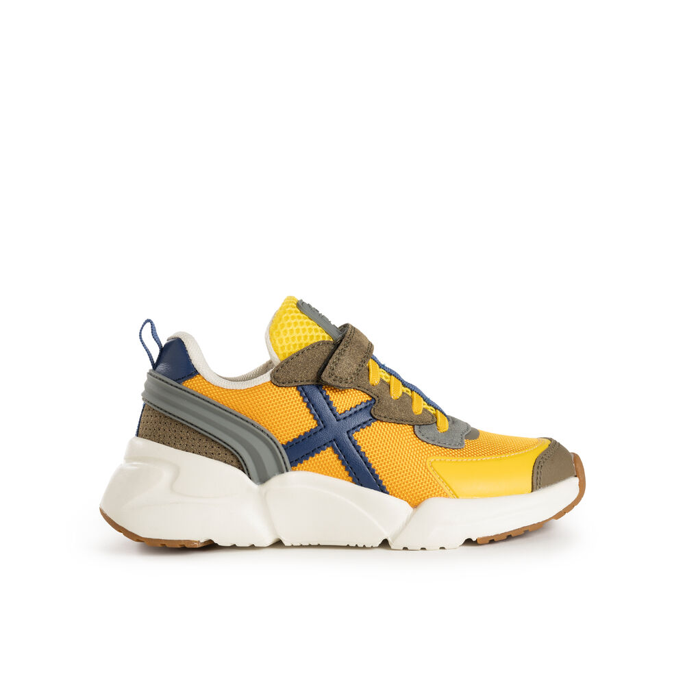 Tênis Munich Mini Track 8890071 Amarelo