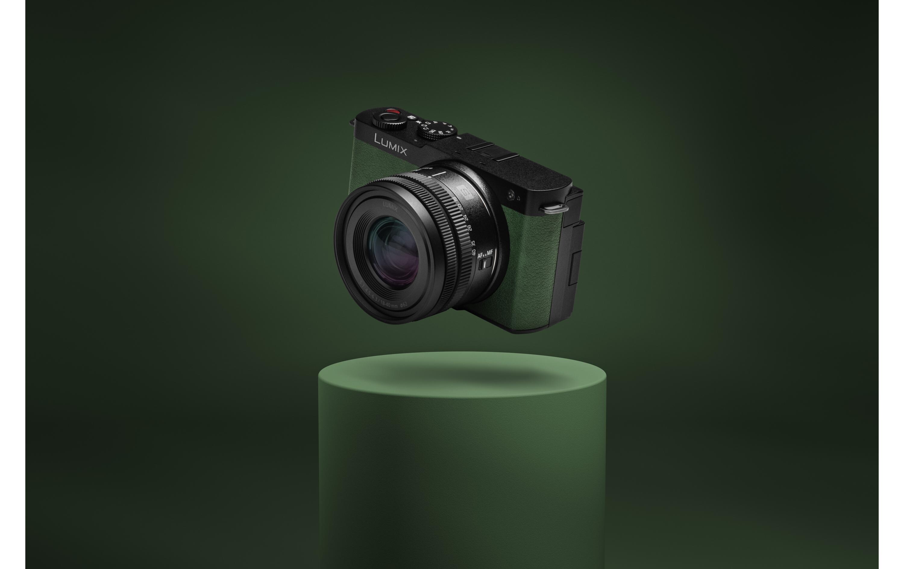 Fotokamera LUMIX S9 Body Grün<br>Kompakte Open-Gate spiegellose Vollformatkamera