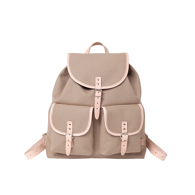 Rucksack Georgia Leder Natur Sand