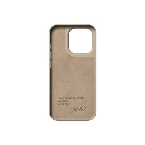 Nudient iPhone 14 Pro Deksel Thin Case MagSafe Clay Beige
