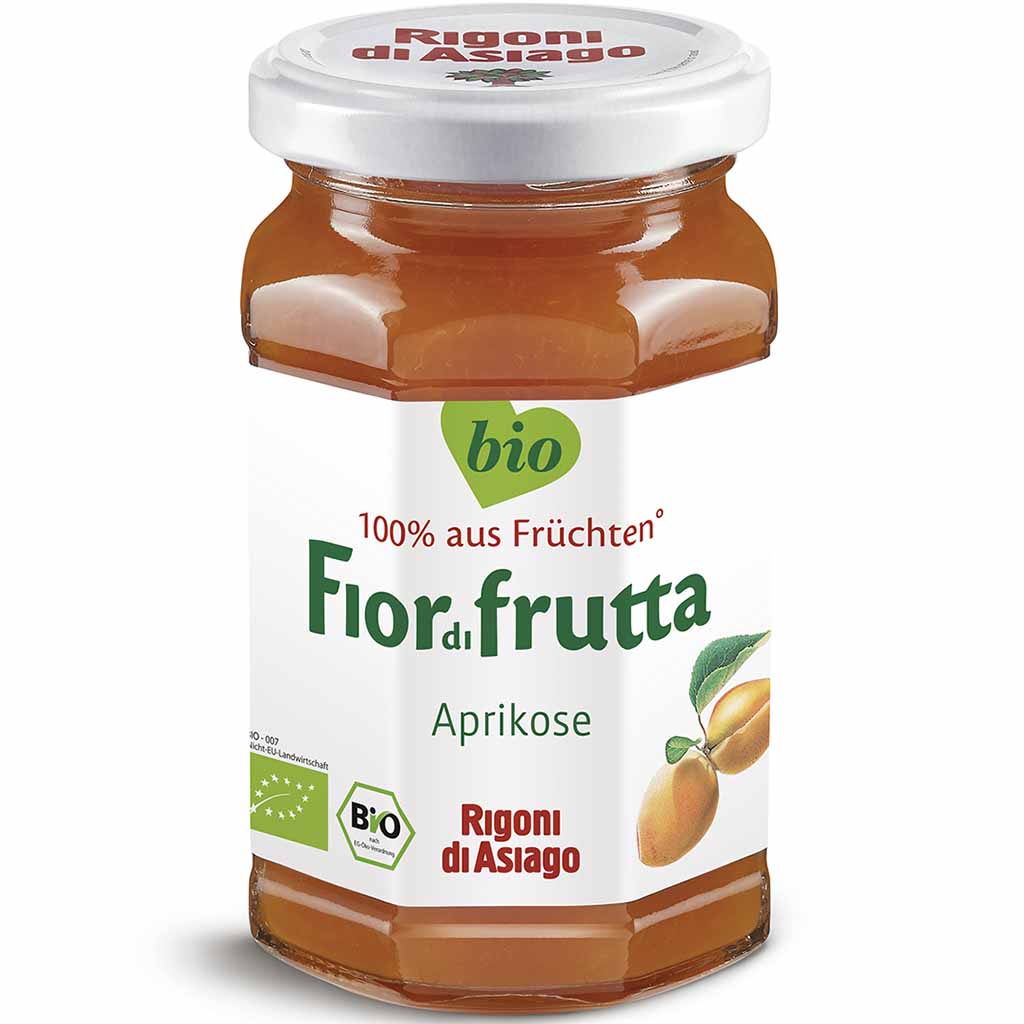 Fior di frutta Aprikose Bio Fruchtaufstrich 250g MHD:27.2.27