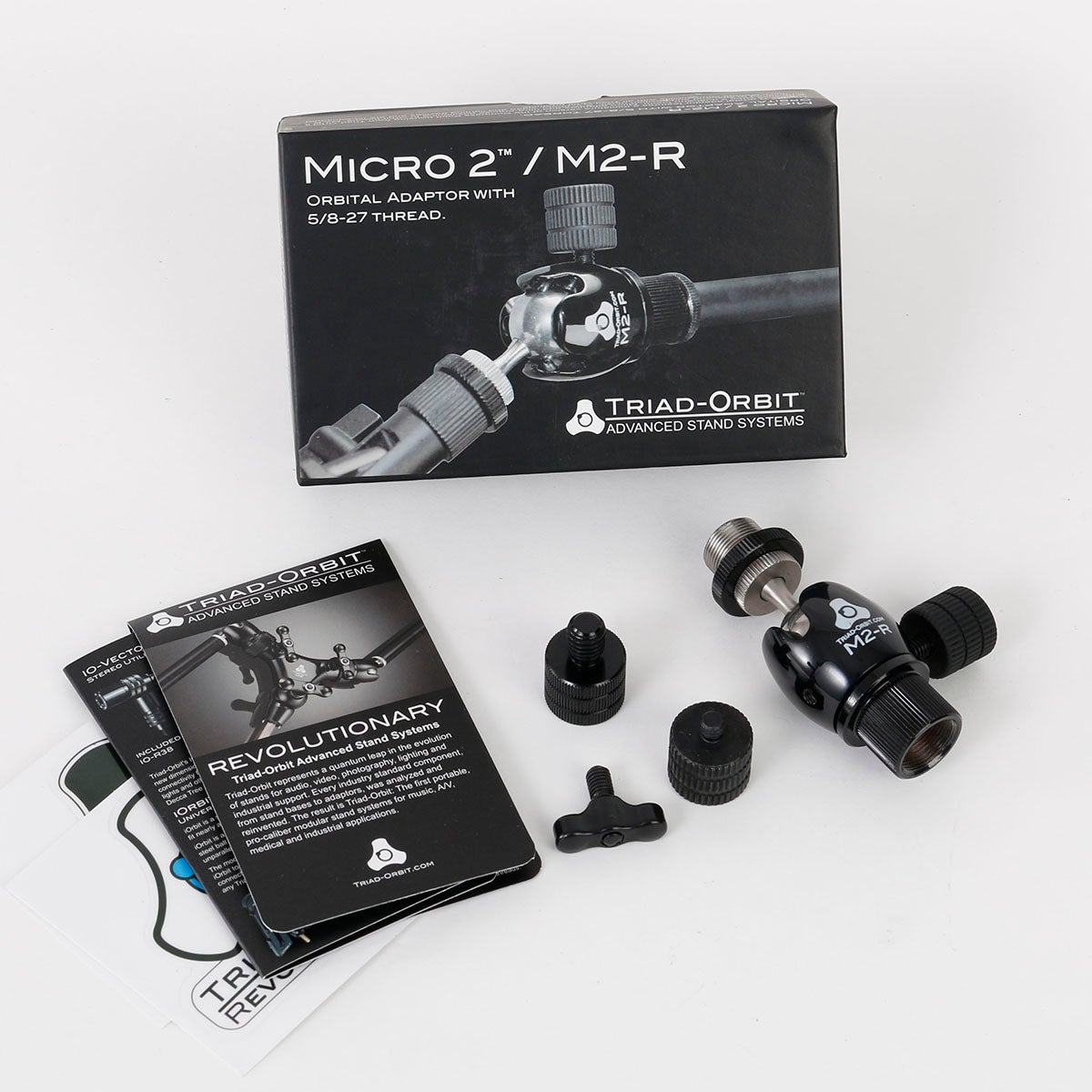 Triad-Orbit M2-R Retrofit MICRO Orbital microfoon adapter (kort)